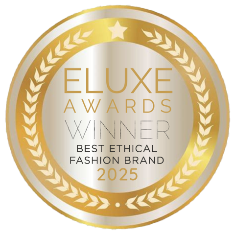 Eluxe Awards 2025 Winner Badge - Best Ethical Fashion Brand